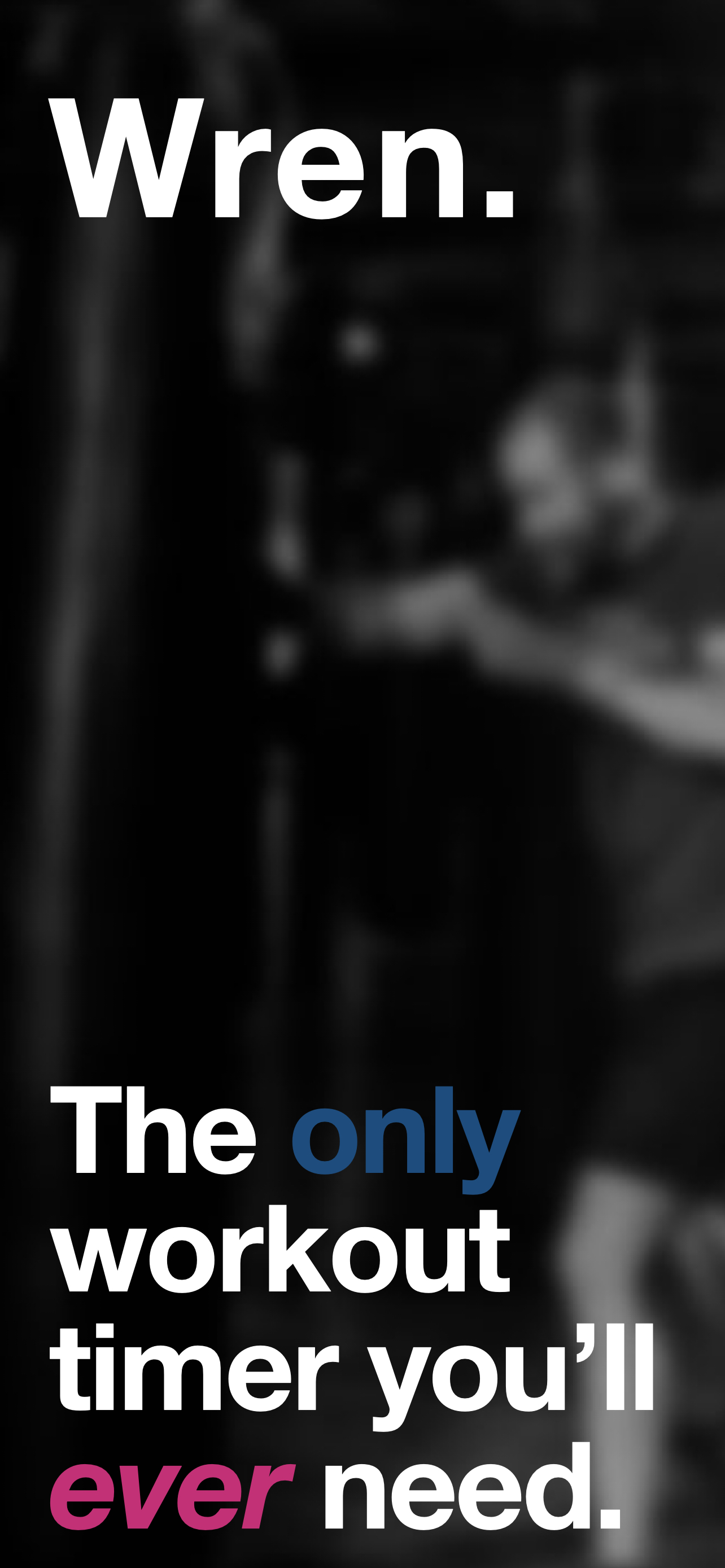 Wren Recovery screen